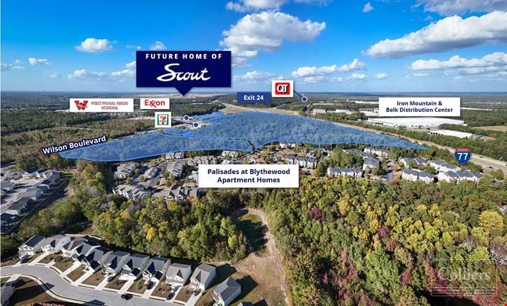 Blythewood Crossing: Retail Development Sites near Future Scout Motors Site | Blythewood, SC